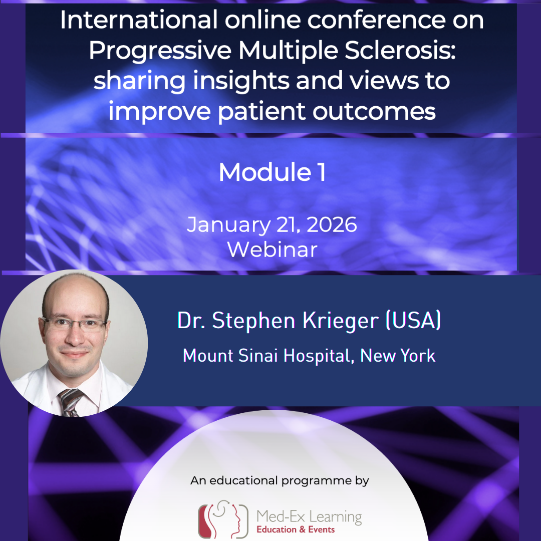 International online conference on Progressive Multiple Sclerosis: sharing insights and views to improve patient outcomes - Module 1 - Image 2